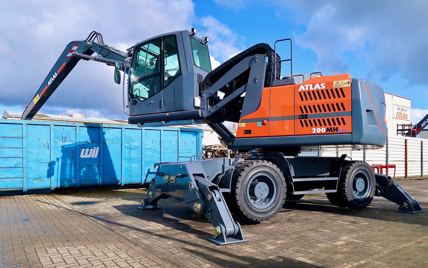 Umschlagbagger Atlas 200 MH