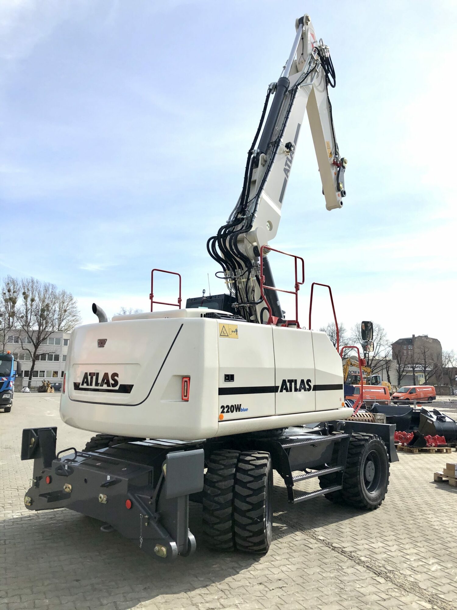 Mobilbagger Atlas 220 W – Bild 2
