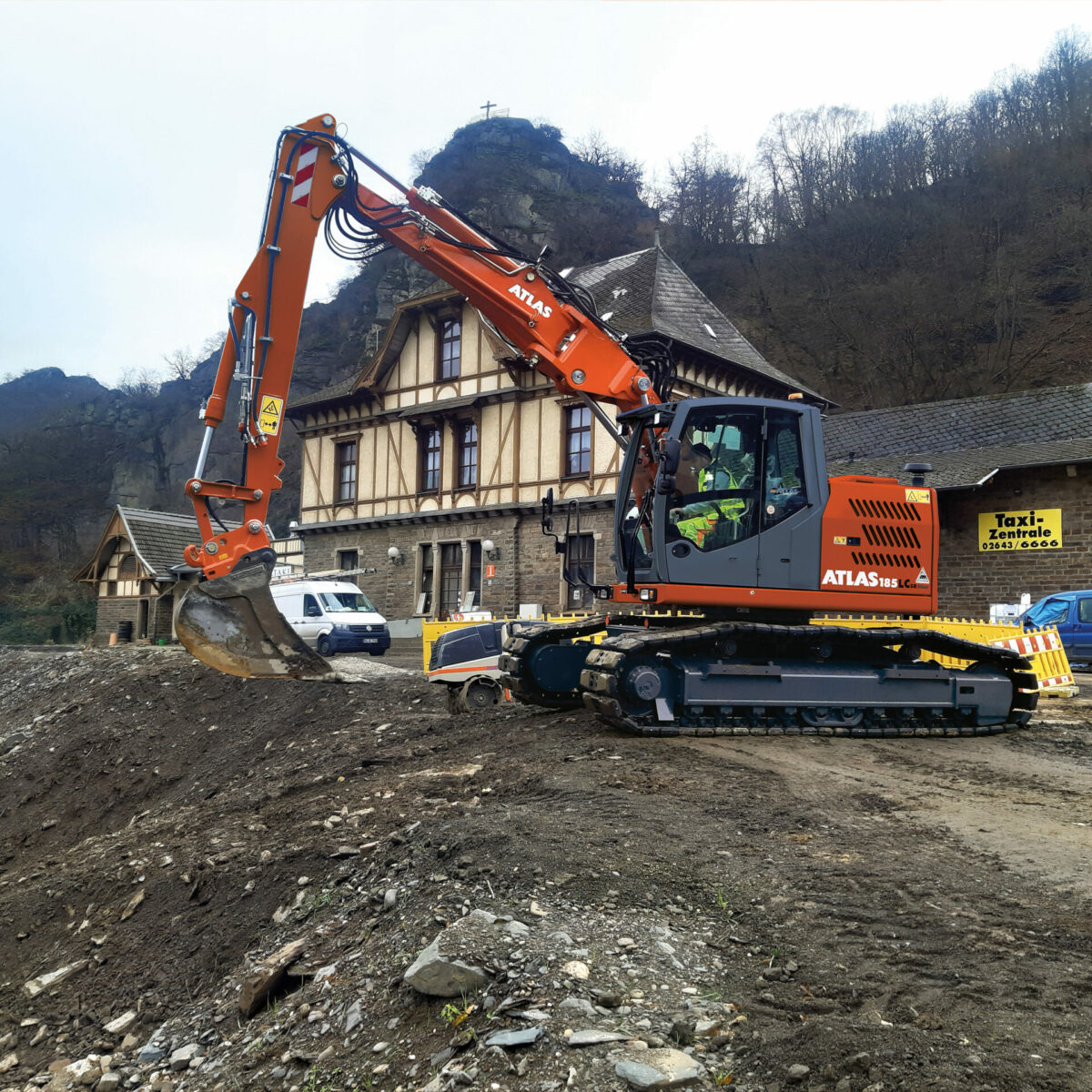 Raupenbagger Atlas 185 LCSR