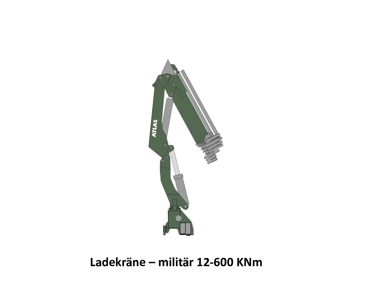 Ladekrane - Militär - 12-600 KNm