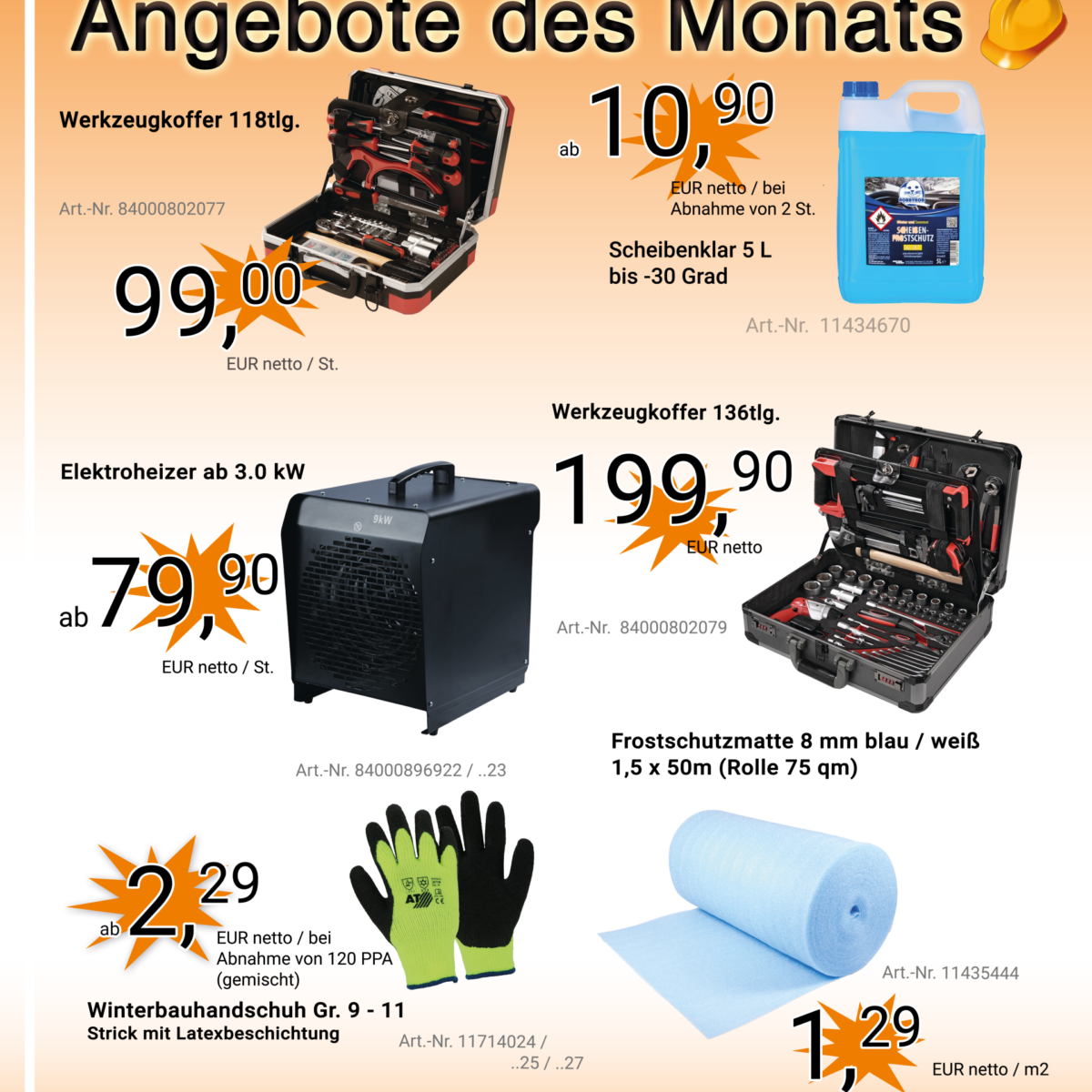 Angebot des Monats