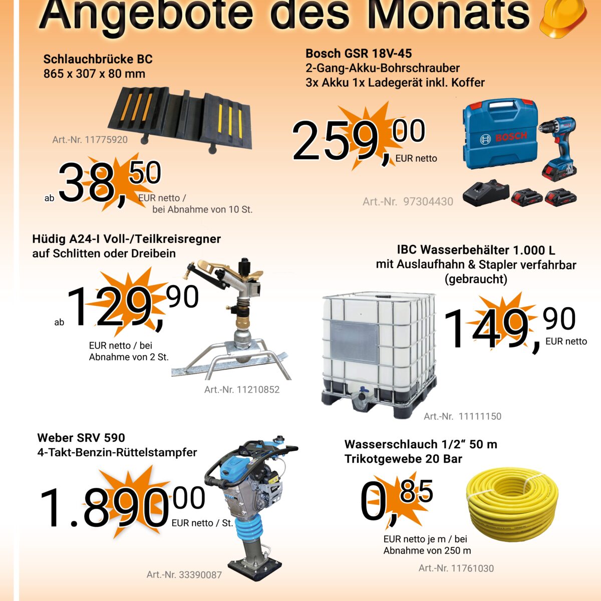 Angebot des Monats