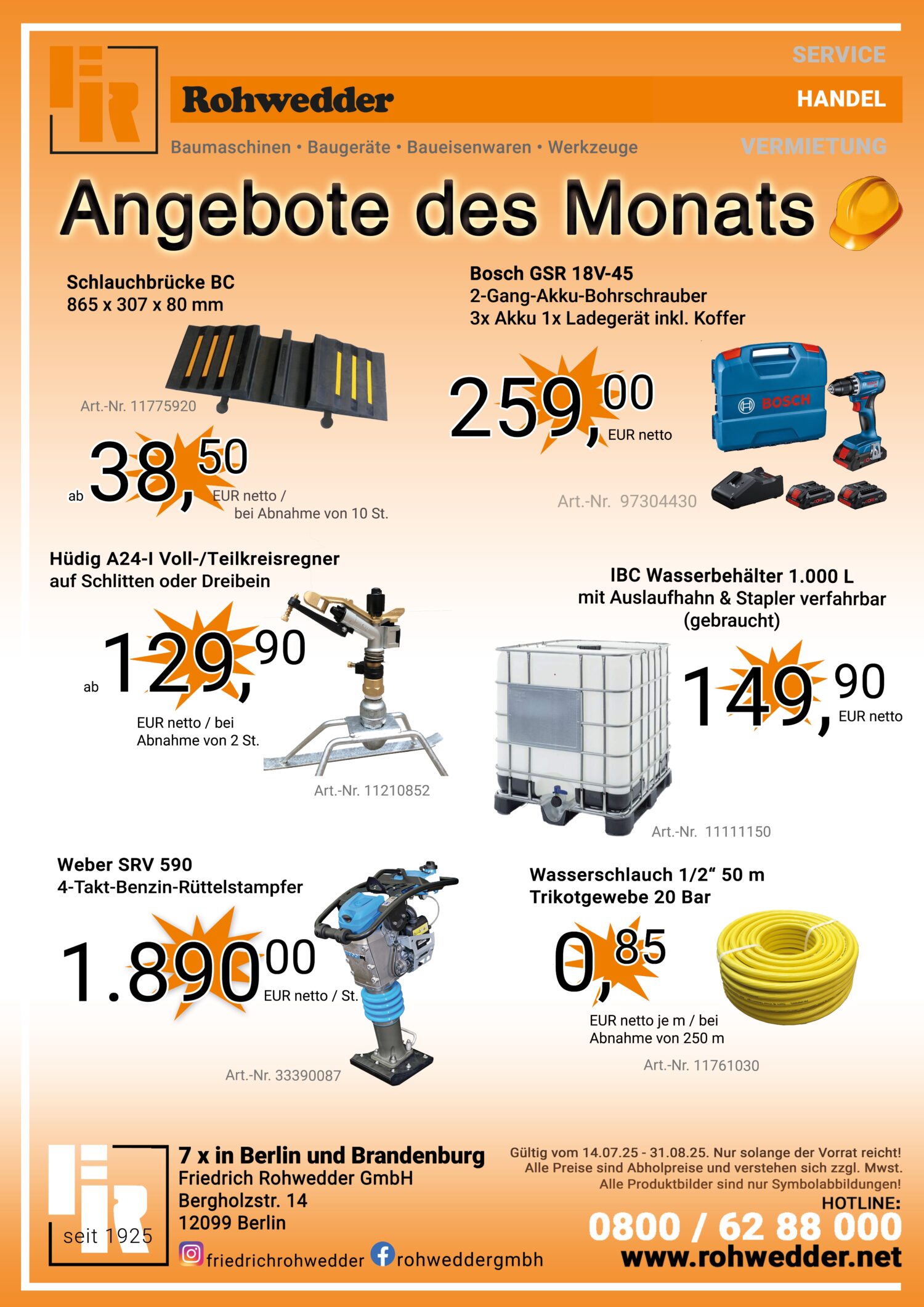 Angebot des Monats