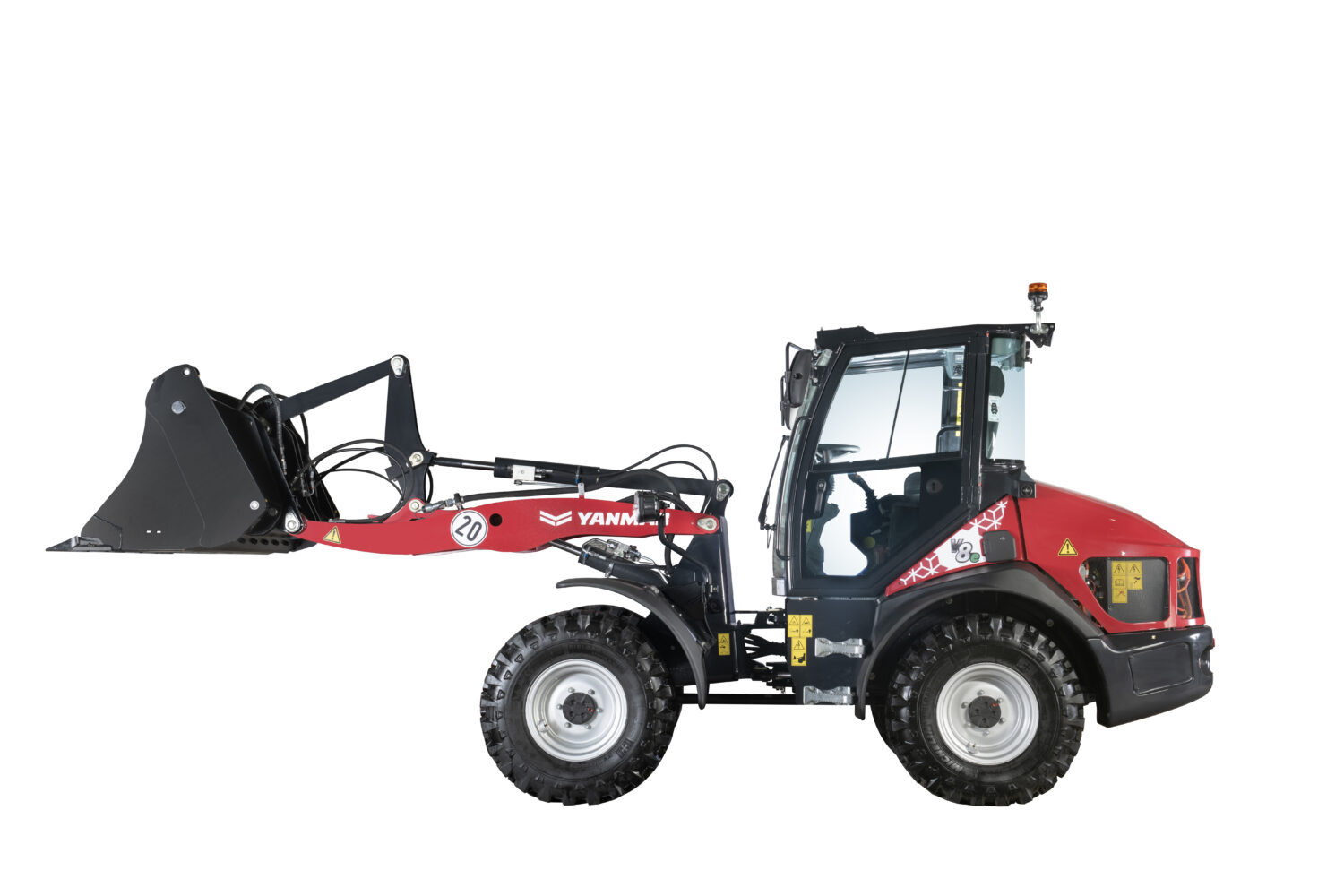 Elektrischer Radlader YANMAR V8e – Bild 4