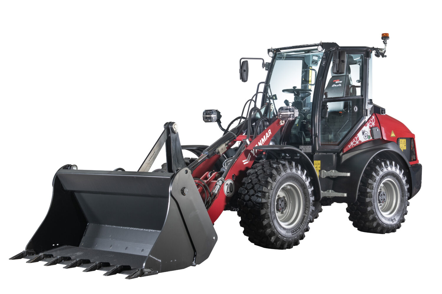 Elektrischer Radlader YANMAR V8e